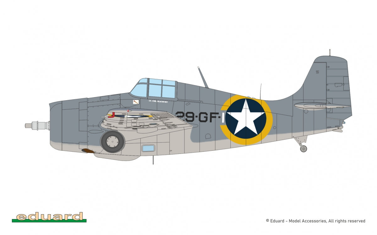 Eduard 84204 F4F-4 Wildcat Late - The Weekend Edition 1/48 – obrázek 4