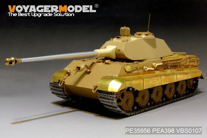 Voyager Model PE35956 WWII German King Tiger (Porsche Turret) For MENG TS-037 1/35 – image 5