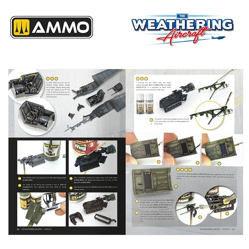 Ammo by Mig 5225 THE WEATHERING AIRCRAFT 25 - Acrylics (English) – obrázek 6