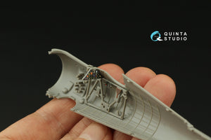 Quinta Studio QD48335 PZL P.11c 3D-Printed &amp;amp; colored Interior on decal paper (Arma Hobby) 1/48 – image 5