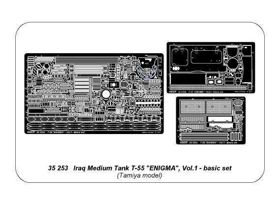 Aber 35253 Iraqi Medium Tank T-55 ENIGMA - vol.1 - basic set 1/35 – image 15