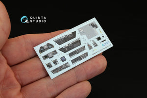 Quinta Studio QD48049 F/A-18E 3D-Printed &amp;amp; colored Interior on decal paper (for Hasegawa kit) 1/48 – image 7