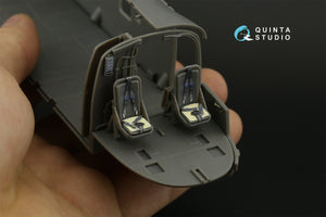 Quinta Studio QD48429 Westland Sea King HAS.1 3D-Printed &amp;amp; colored Interior on decal paper (Airfix) 1/48 – image 13
