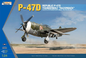 Kinetic K3208 Republic P-47D Thunderbolt Razorback 1/24