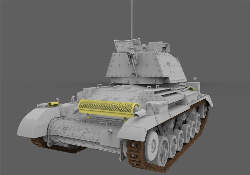 Gecko Models 35GM0005 KREUZER PZ.PKFW.MK.II,742(e),(A10) W/ INTERIOR 1/35 – zdjęcie 12