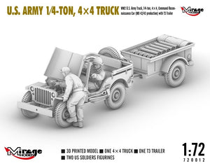 Mirage Hobby 720012 US ARMY 1/4‑TON, 4×4 TRUCK 1/72 – Bild 7