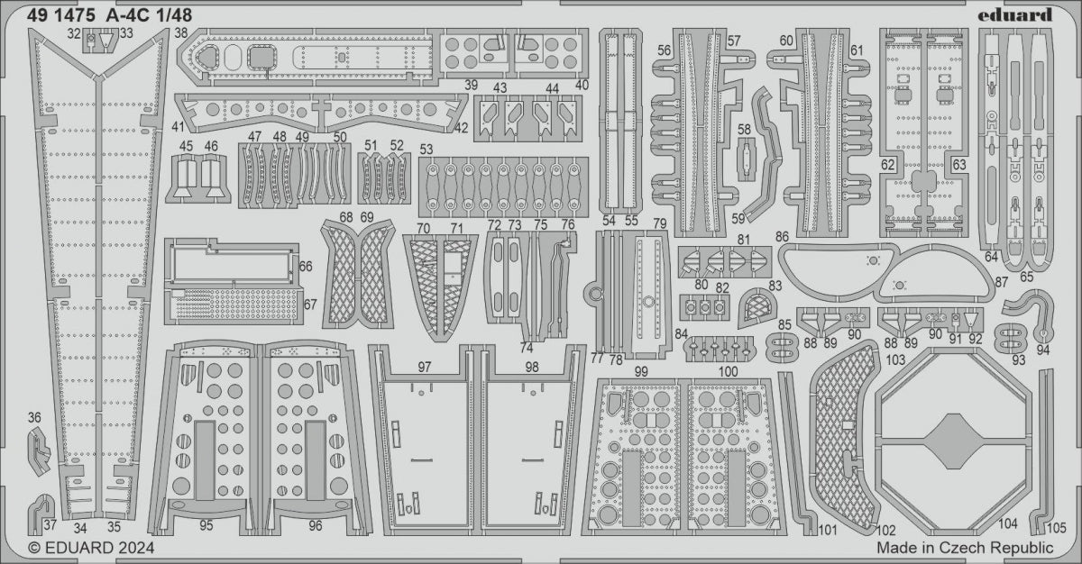 Eduard 491475 A-4C HOBBY 2000, HASEGAWA 1/48 – image 2