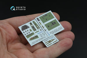 Quinta Studio QD72196 Bristol Beaufighter Mk.I 3D-Printed colored Interior on decal paper (Hasegawa/MPM/Hobby2000) 1/72 – image 3