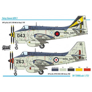 Sword 72088 Gannet AEW.3 with PUR operator interior set 1/72 – imagen 2