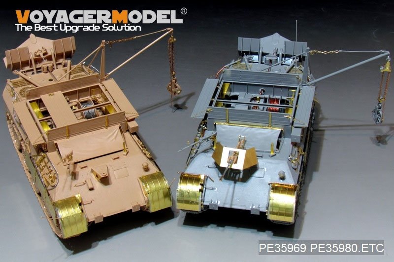 Voyager Model PE35980 WWII German Bergepanther Ausf.A (Late type,Panther G tool holders) Basic For TAKOM 2101 1/35 – image 18