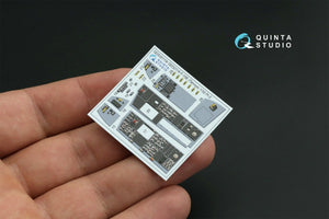 Quinta Studio QDS-32119 F-15E 3D-Printed &amp;amp; colored Interior on decal paper (Tamiya) (small version) 1/32 – image 12