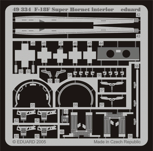 Eduard 49334 F/ A-18F interior 1/48 Hasegawa – obrázek 2