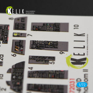 KELIK K72031 F-4(C,D) &amp;quot;PHANTOM II&amp;quot; INTERIOR 3D DECALS FOR HASEGAWA KIT 1/72 – image 4