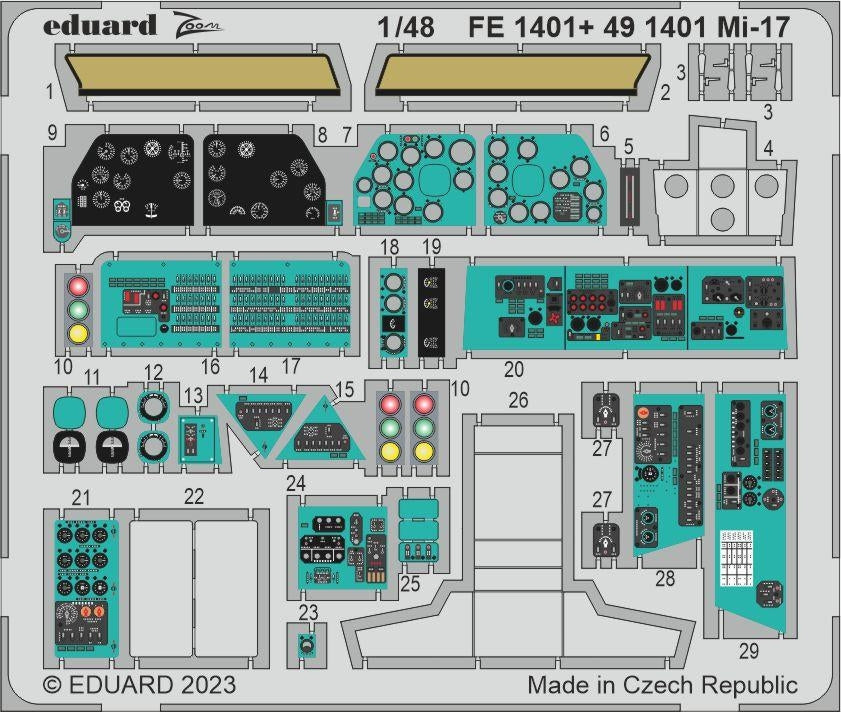 Eduard BIG49396 Mi-17 TRUMPETER 1/48 – Bild 5