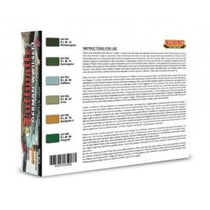 Lifecolor CS06 Acrylic paint set German Aircraft WWII Set 1 6x22ml – image 2