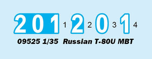 Trumpeter 09525 Russian T-80U MBT 1/35 – image 12