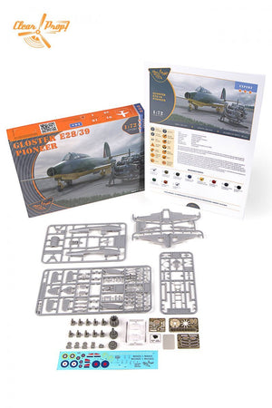 Clear Prop! CP72001 GLOSTER E28/39 PIONEER EXPERT KIT 1/72 – Bild 3