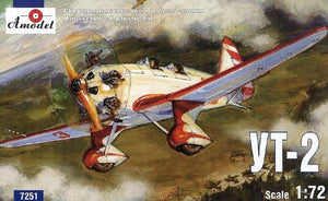 A-Model 07251 Yakovlev UT-2 Soviet WW2 trainer 1/72