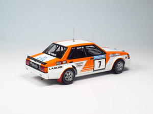 NuNu PN24018 MITSUBISHI LANCER TURBO 82 RALY 1000 LAKES 1/24 – image 3