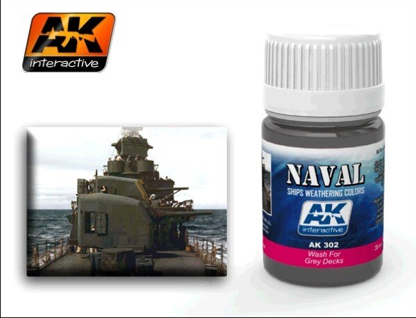 AK Interactive AK302 Wash For Gray Decks