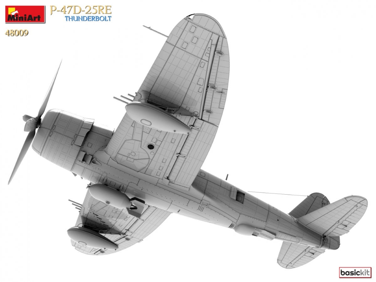 MiniArt 48009 P-47D-25RE THUNDERBOLT. BASIC KIT 1/48 – Bild 9