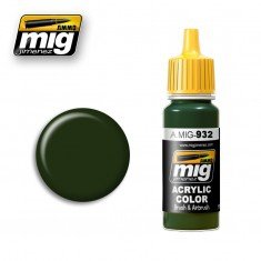 Munitions de Mig Jimenez 0932, base verte russe