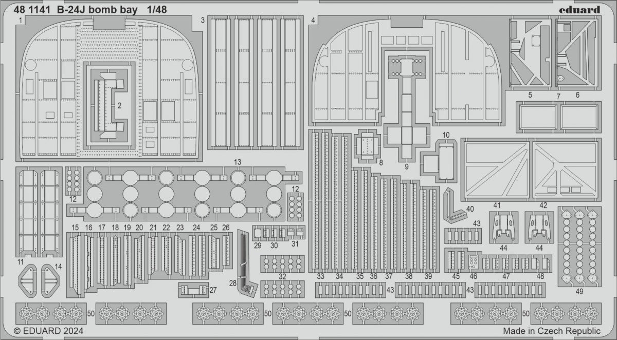 Eduard BIG49424 B-24J PART II HOBBY BOSS 1/48 – image 3