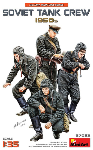 MiniArt 37053 Équipage de char soviétique des années 1950 1/35