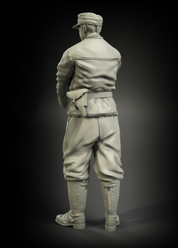 Panzer Art FI35-028 Waffen-SS tank officer winter clotches No.2 1/35 – Bild 4