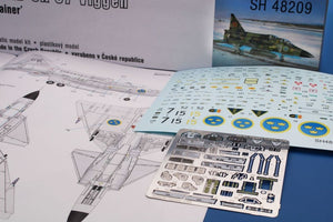 Special Hobby 48209 Saab SK-37 Viggen Trainer 1/48 – obrázek 3