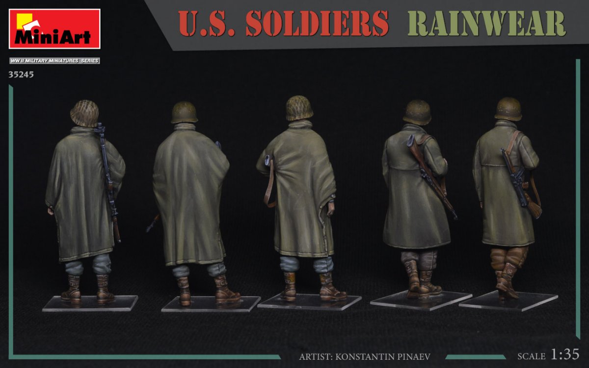 MiniArt 35245 US SOLDIERS RAINWEAR 1/35 – image 5