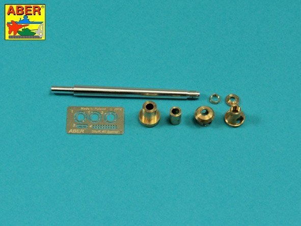 Aber 35L-061N Lufa do niemieckiego działa pancernego Stug.III, G i Stug.IV końcowych serii 1/35 – zdjęcie 3