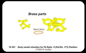 Aber 16021 Pz.Kpfw.V Panther Early model - Shackles 1/16 – image 4