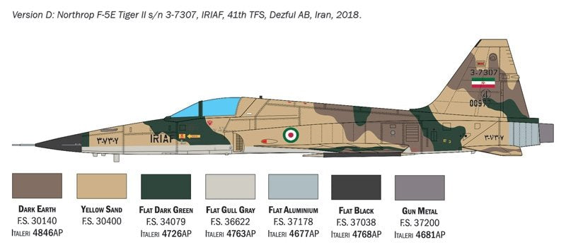Italeri 2827 F-5E Tiger II 1/48 – image 7