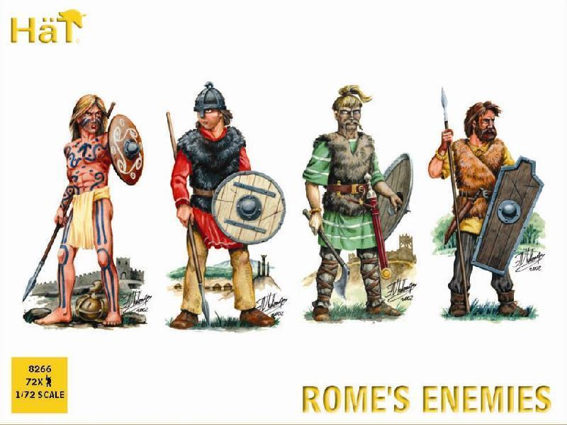 Chapeau 8266 Ennemis de Rome 1/72