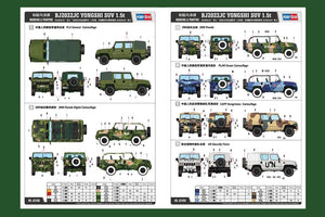 Hobby Boss 82466 BJ2022JC YONGSHI SUV 0.5t 1/35 – image 3