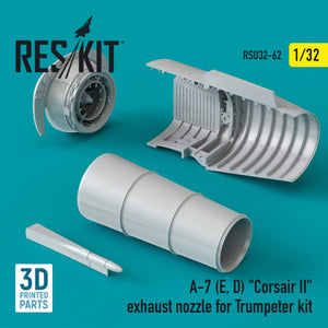 RESKIT RSU32-0062 A-7 (E, D) &amp;quot;CORSAIR II&amp;quot; EXHAUST NOZZLE FOR TRUMPETER KIT 1/32 – Bild 2