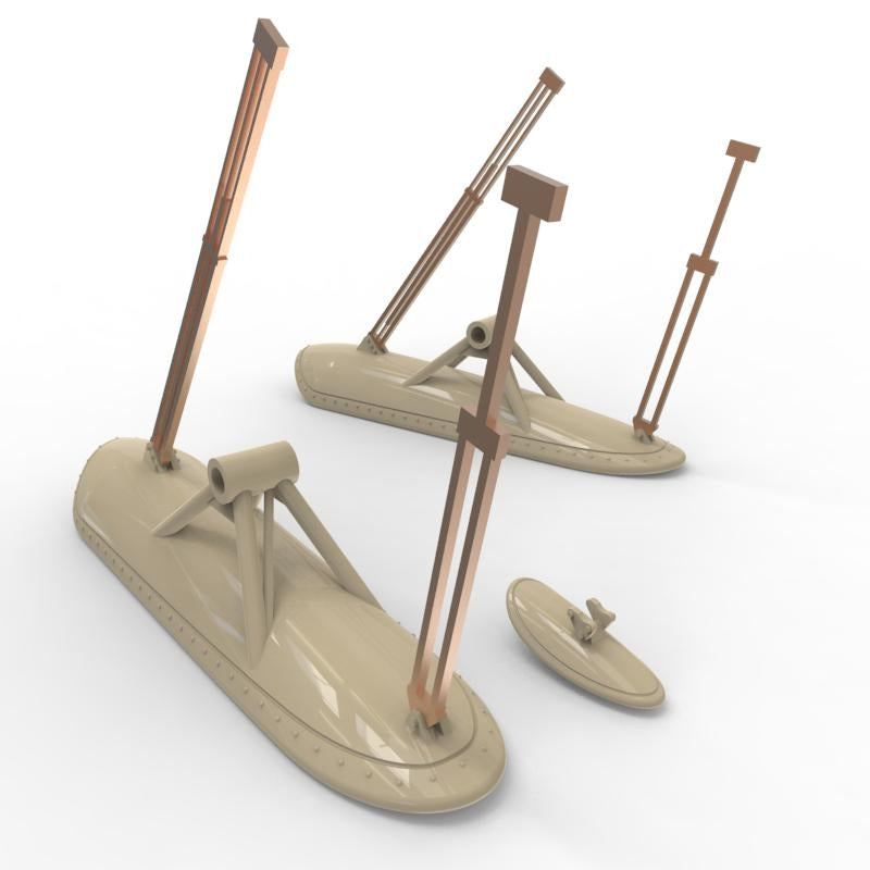 Quinta Studio QT48037 I-16 Ski landing gear (Non-retractable version) (all kits) 1/48 – zdjęcie 5