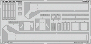 Eduard 36344 Su-76M fenders 1/35 Tamiya