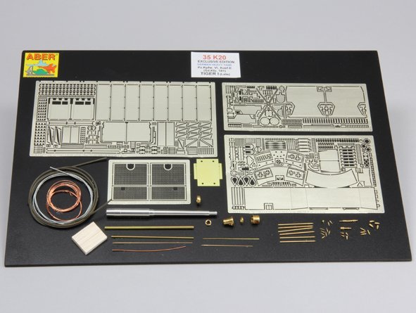 Aber 35K20 Pz.Kpfw. VI Ausf.E (Sd.Kfz.181) Tiger I – Late version 1/35 – image 8