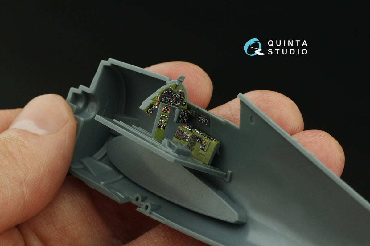 Quinta Studio QD72147 F6F-3 Hellcat 3D-Printed colored Interior on decal paper (Eduard) 1/72 – obrázek 10