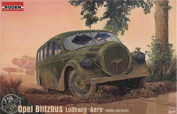 Roden 728 OPEL BLITZ Ludewig Aero 1/72