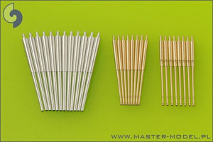 Master SM-200-007 German battleship Bismarck - secondary and heavy AA armament barrels - 15cm (12 pcs), 10.5 cm (16 pcs)