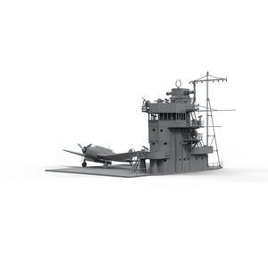Border Model BSF-001 Akagi Bridge W/Flight Deck and Nakajima B5N2 Kate Combo 1/35 – Bild 4