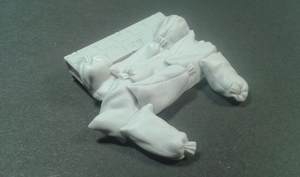 Panzer Art RE35-571 Sandbags armor for Humber MkIII AC 1/35 – obrázek 2