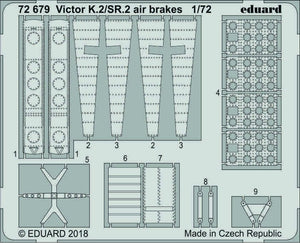 Eduard 72679 Victor K.2/ SR.2 airbrakes 1/72 AIRFIX