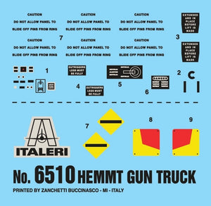 Italeri 6510 HEMTT Gun Truck 1/35 – image 4
