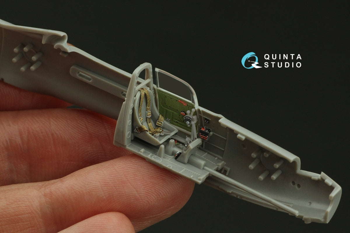 Quinta Studio QD72165 P-39Q/N Airacobra 3D-Printed colored Interior on decal paper (Arma Hobby) 1/72 – image 7