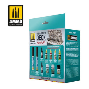 AMMO of Mig Jimenez 7457 US Carrier Deck Paint Super Pack Set – image 4