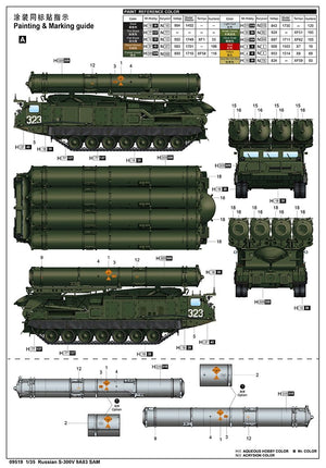 Trumpeter 09519 Russian S-300V 9A83 SAM 1/35 – obrázek 5
